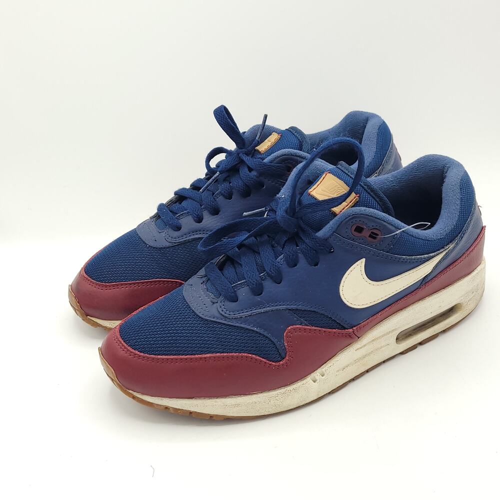 Nike Air Max 1 Navy Team Red Men's Size 8.5